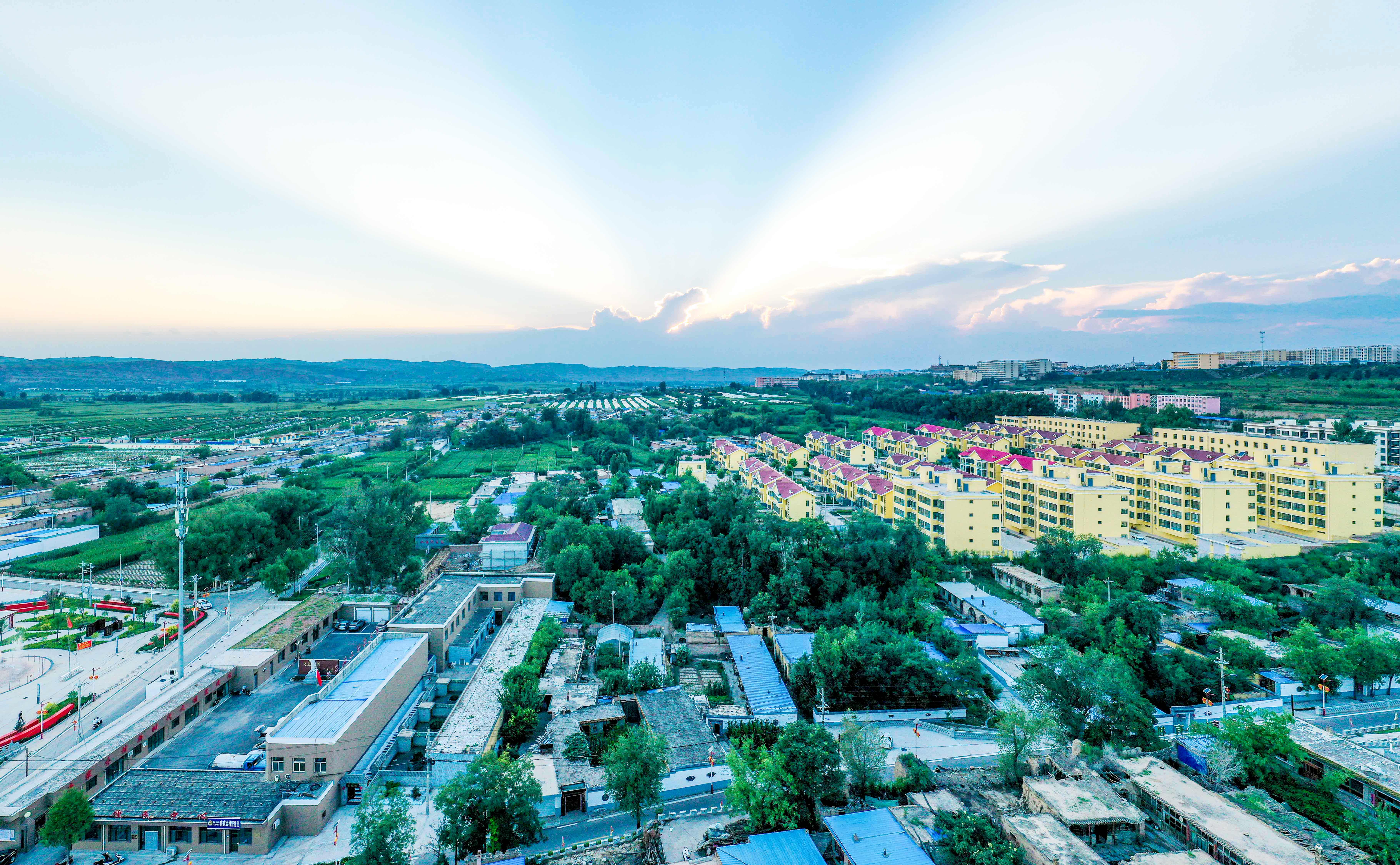 黃河岸邊的美麗村莊——唐家會村。